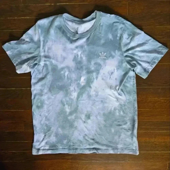 adidas Other - Men's adidas Tie Dye Sports Home Short Sleeve Colorblock T-Shirt Sz Large